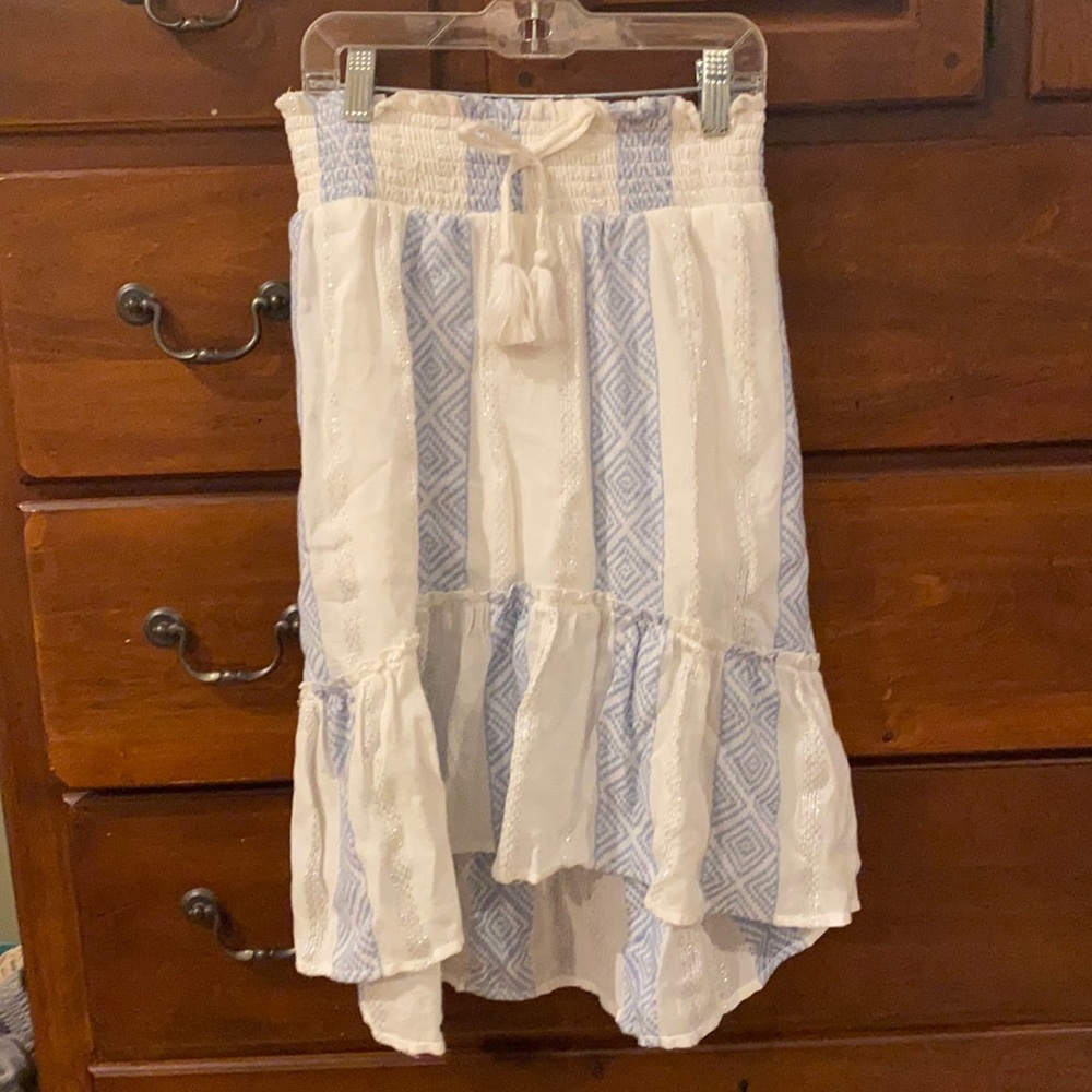 Justice hi-low skirt